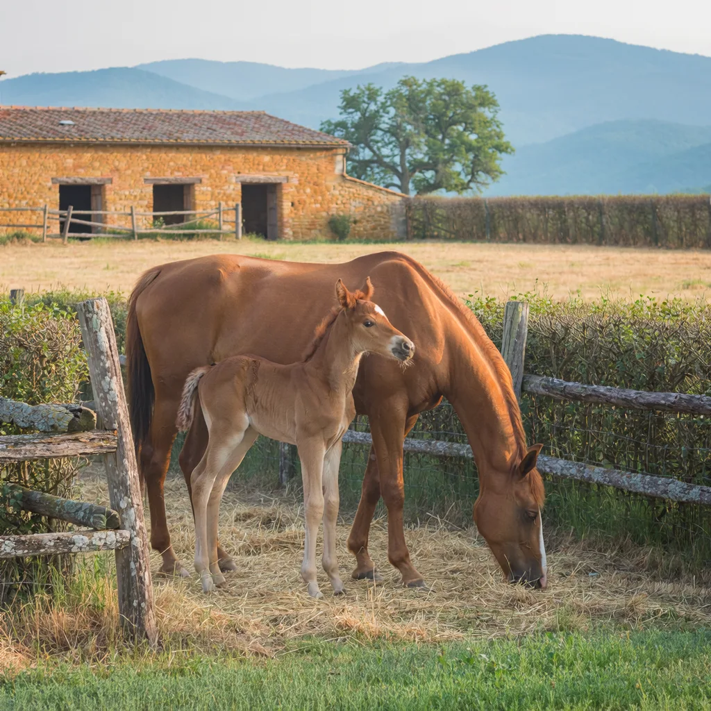 Élevage de chevaux, Cheval Bienveillant, Saint-Étienne