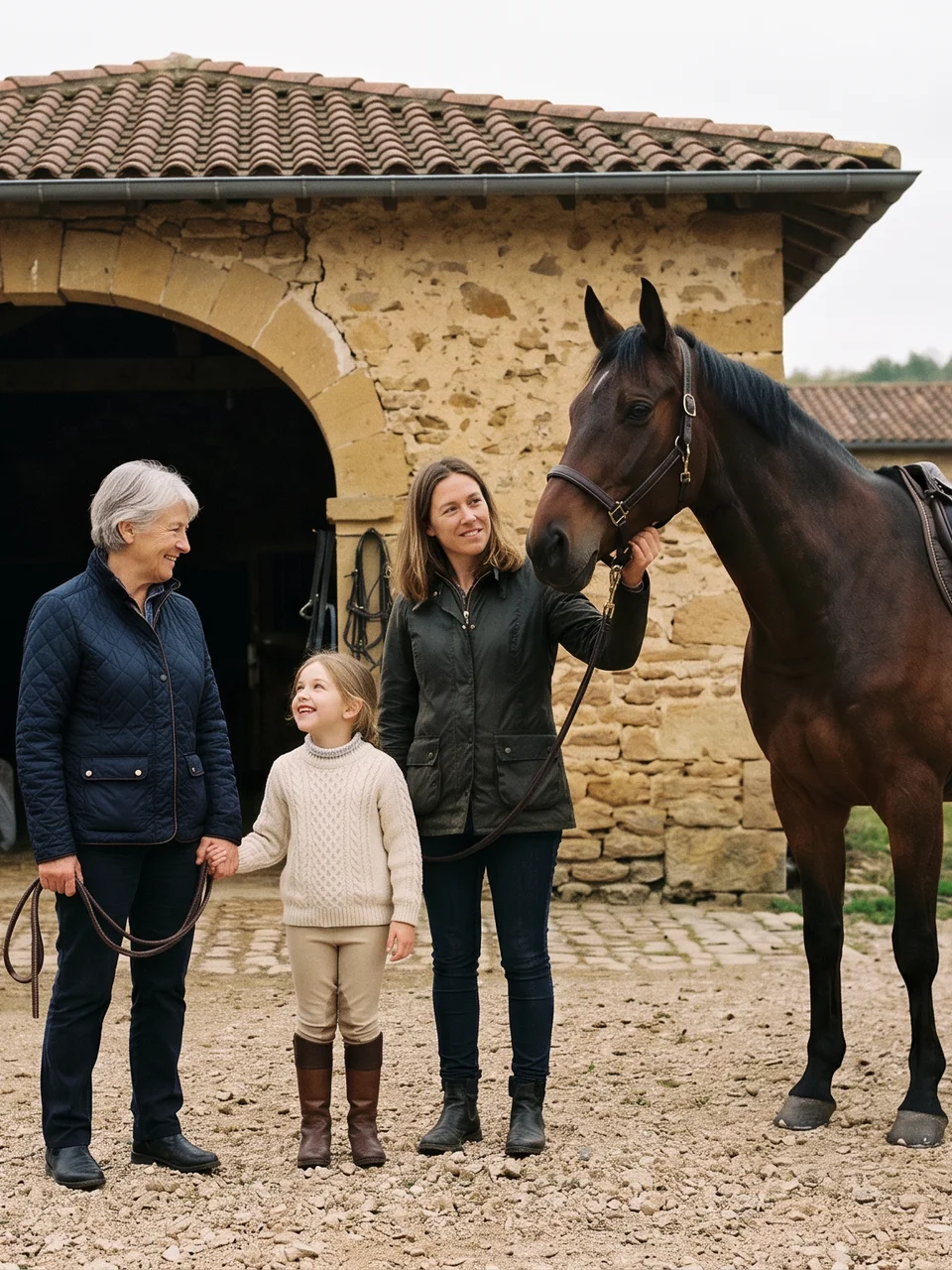 L'équipe, Cheval Bienveillant, centre équestre à Saint-Étienne
